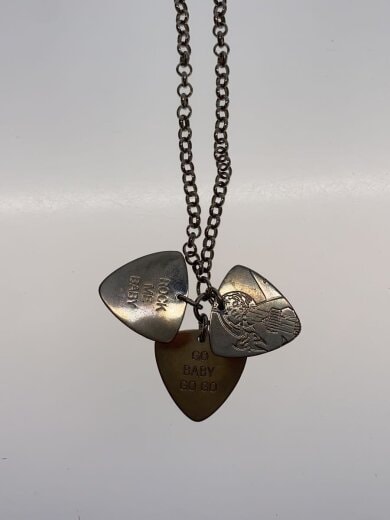 商品画像：ネックレス/3連/ピック型/SLV/トップ有/メンズ 5