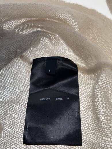 商品画像：heliot emil /ニット・セーター(薄手)/L/モヘア/BEG 3