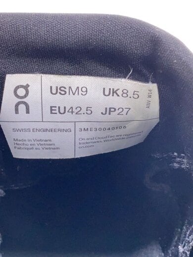 商品画像：ローカットスニーカー/27cm/BLK/3ME30040106 5