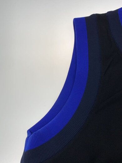 商品画像：ニットベスト(薄手)/5/--/BLK/無地/CF005KN037// 5