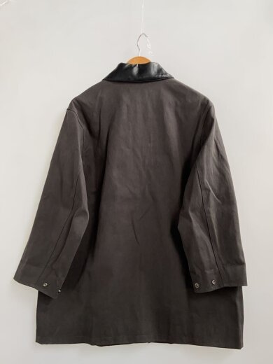 商品画像：コート/S/コットン/GRY/1625-199-5296/フェイクレザ-衿// 2