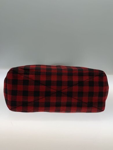 商品画像：トートバッグ_レッド/--/RED/チェック 4