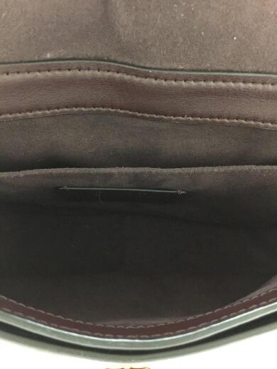 画像：COACHチェーンショルダーバッグ/レザー/BLK/F348285