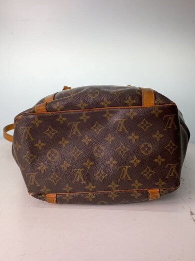 商品画像：サック・ショッピング_モノグラム・キャンバス_BRW/PVC/BRW 4