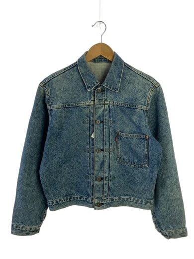 商品画像：Gジャン/--/コットン/IDG/71506XX/1ST/裏ボタンJ02/復刻/パッチ無し// 1