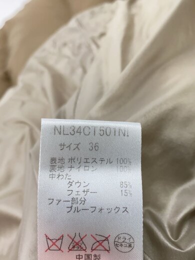 商品画像：ダウンコート/西川ダウン/36/ナイロン/BEG/nl34ct501// 4