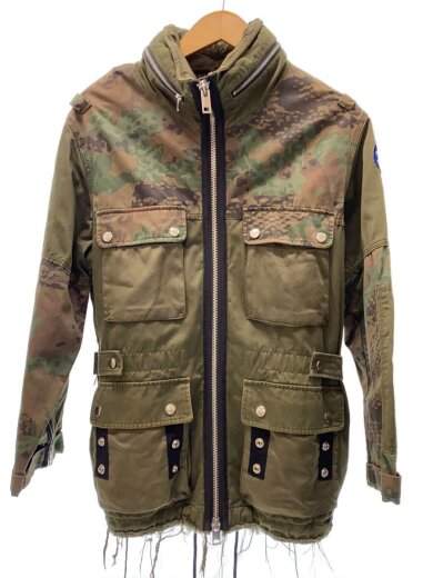 商品画像：ジャケット/XXS/コットン/KHK/カモフラ/AS-1507-3 1