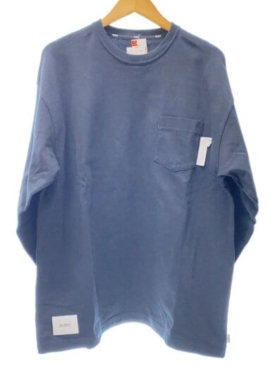 商品画像：長袖Tシャツ/4/コットン/BLK/251ATDT-CSM14 1