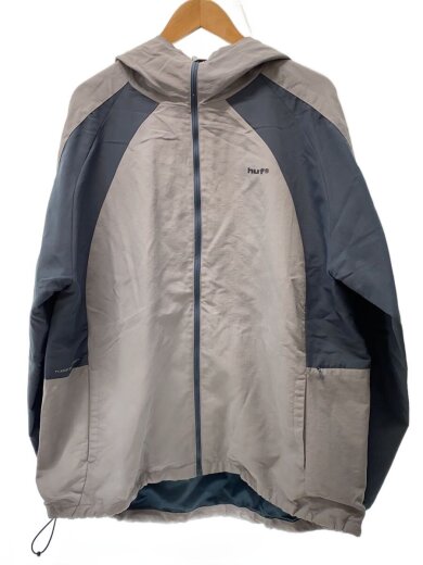 画像：HUFナイロンジャケット/L/ナイロン/BLU/JK003891
