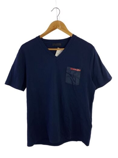 商品画像：Tシャツ/Vネック/XL/コットン/NVY/無地/SJM994 1