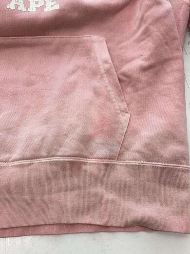 商品画像：VINTAGE WASHED COLLEGE PULLOVER HOODIE/M/PNK/001PPM302301L 8