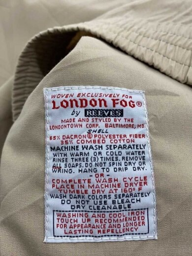 商品画像：ブルゾン/L/コットン/BEG/無地 4