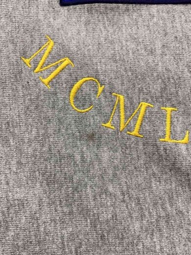 商品画像：MCMLXXXVI CREW NECK/M/コットン/BLK 6