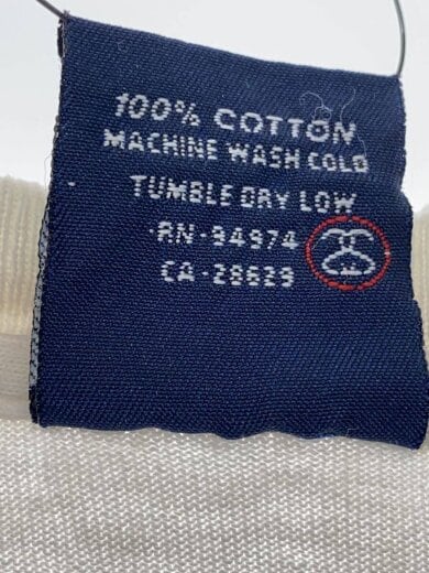 商品画像：Tシャツ/L/コットン/WHT 4