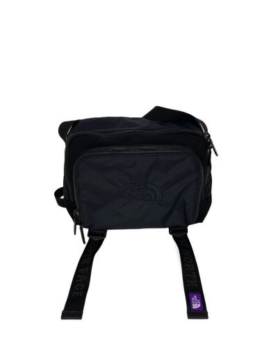 商品画像：ORDURA Nylon Shoulder Bag/ナイロン/BLK/無地/N25FU080 1