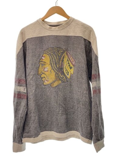 商品画像：chicago blackhawks/インディアン/スウェット/XL/コットン/GRY/プリント// 1