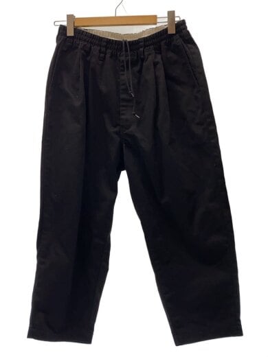 商品画像：T/C 2 Tuck Easy Ankle Pants/M/ポリエステル/BLK/無地// 1