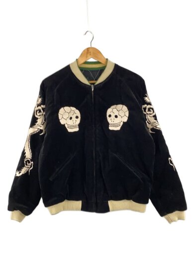 商品画像：スカジャン/L/コットン/BLK/TT15666// 1