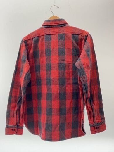 商品画像：ネルシャツ/15/コットン/RED/チェック 2