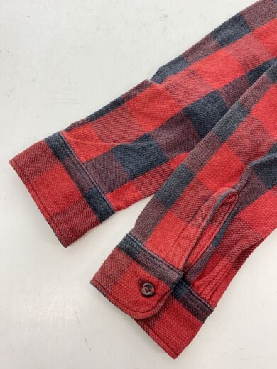 商品画像：ネルシャツ/15/コットン/RED/チェック 5