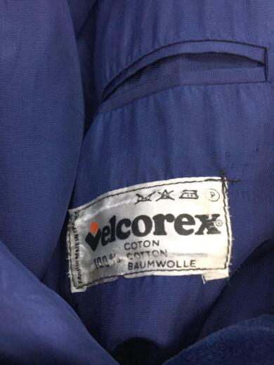 画像：その他ブランド60s/フランス製/velcorex/テーラードジャケット/--/ベロア/NVY/無地3