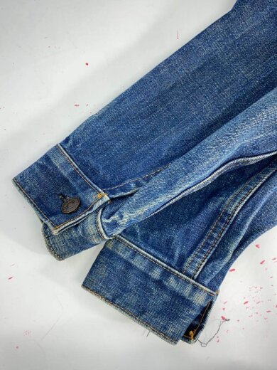 画像：Levi’sUSA製/70505/4th/ボタン裏529/Gジャン/コットン/IDG4