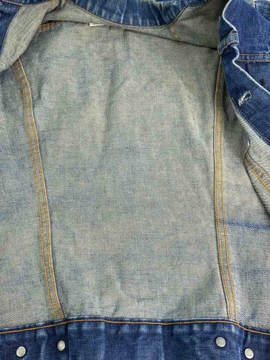 画像：Levi’sUSA製/70505/4th/ボタン裏529/Gジャン/コットン/IDG7