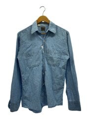 60s/シャンブレー/USA製/長袖シャツ/--/--/BLU