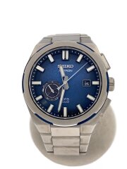 ASTRON/腕時計/アナログ/ステンレス/NVY/SLV/SBXD023