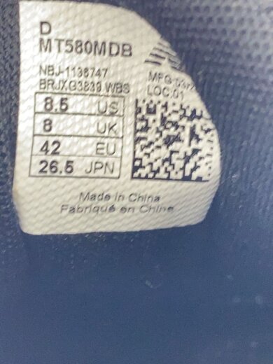 商品画像：MT580/ブラック/26.5cm/BLK 5