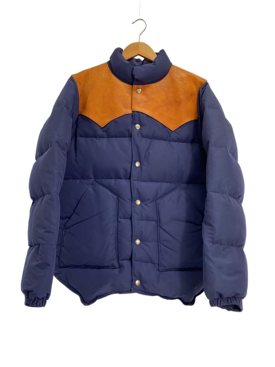 JELADO / ダウンジャケット/M/コットン/ネイビー/無地