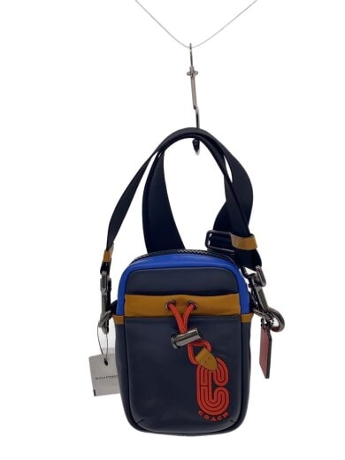 商品画像：ショルダーバッグ/レザー/NVY/5629 1