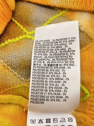 商品画像：K-ADDICE/カーディガン(薄手)/M/ウール/ORN/チェック 5