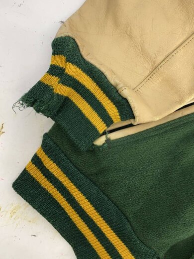 商品画像：60s/スタジャン/ウール/GRN 5