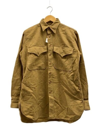 商品画像：USMC/40s/長袖シャツ/--/ウール/CML/複数穴あき有 1