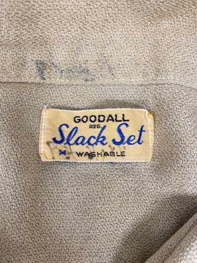 商品画像：半袖シャツ/40s/開襟/M/レーヨン/BEG/無地 3