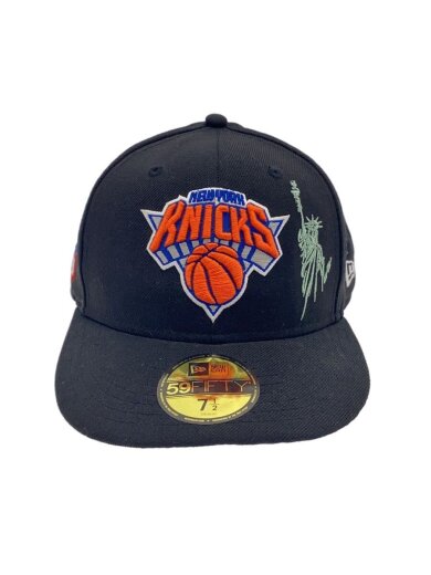 商品画像：59FIFTY/NY KNICKS/キャップ/7 1/2/ウール/BLK/メンズ 1
