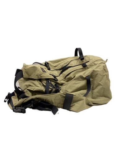 商品画像：HIKE/ハイク/ワンショルダー/ショルダーバッグ/コットン/KHK/無地/718-09504 3