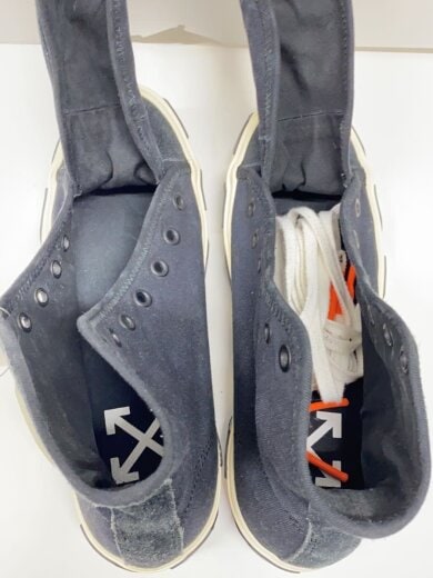 商品画像：18AW/VULCANISED HI TOP/ハイカットスニーカー/42/BLK/キャンバス 3