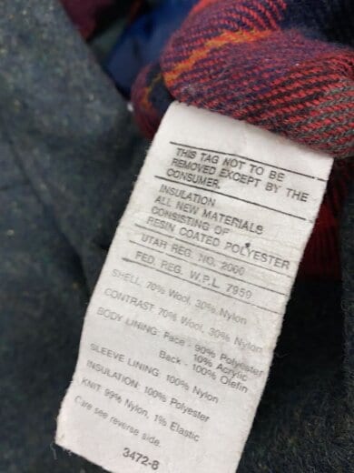 商品画像：USA製/70s-80s/ジャケット/XL/ウール/無地 4