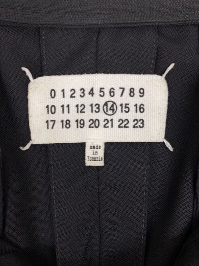 商品画像：スラックスパンツ/44/ウール/BLK/無地 4