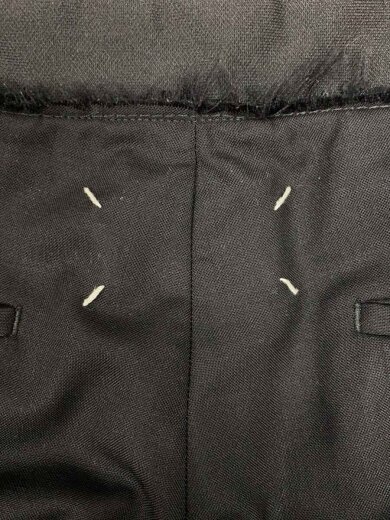 商品画像：スラックスパンツ/44/ウール/BLK/無地 7