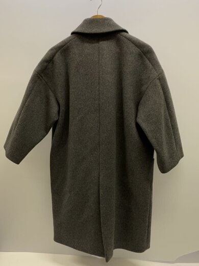 商品画像：チェスターコート/38/ウール/GRY/無地/1-06-06-2026 2