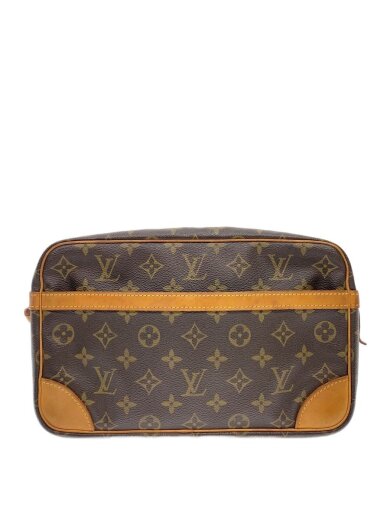 商品画像：コンピエーニュ28_モノグラム・キャンバス/PVC/BRW 1