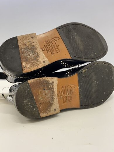 商品画像：ADOLFO CARLI/サイドゴアブーツ/37/BLK/レザー/スタッズ 4