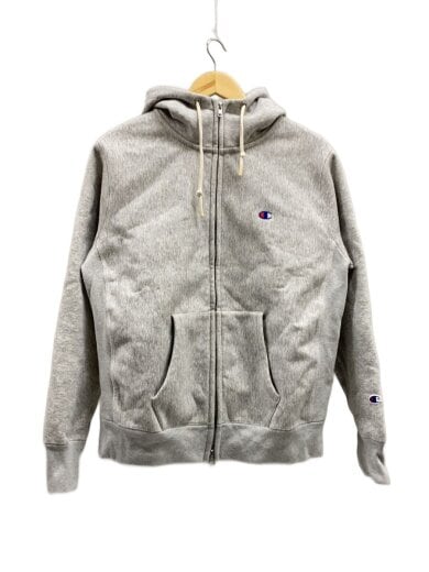 商品画像：ジップパーカー/L/コットン/GRY/C3-U124 1