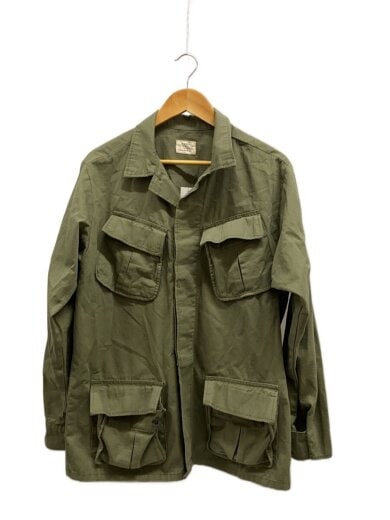 商品画像：ファティーグジャケット/ミリタリージャケット/M/コットン/KHK/無地/JJ197YN 1