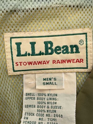 商品画像：80s/ジャケット/S/ゴアテックス/GRN/STOWAWAY RAINWEAR// 3