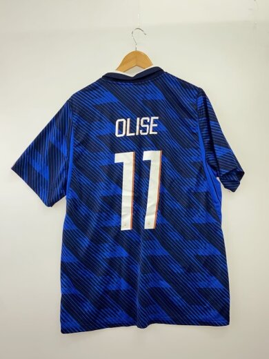 商品画像：2026年ワールドカップ/11番OLISE/ポロシャツ/XXL/ポリエステル/BLU/IB5300-480// 2