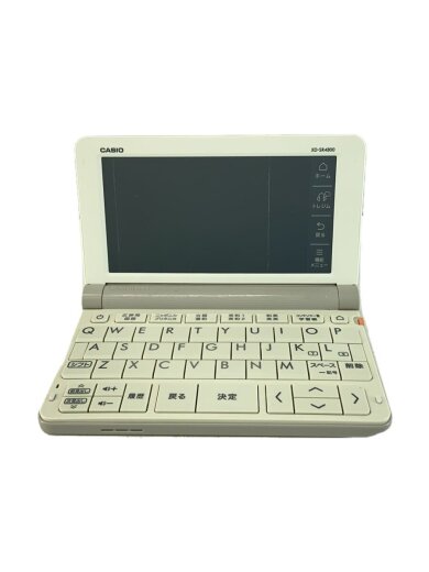 画像：CASIO電子辞書 エクスワード XD-SR4800WE [ホワイト]1